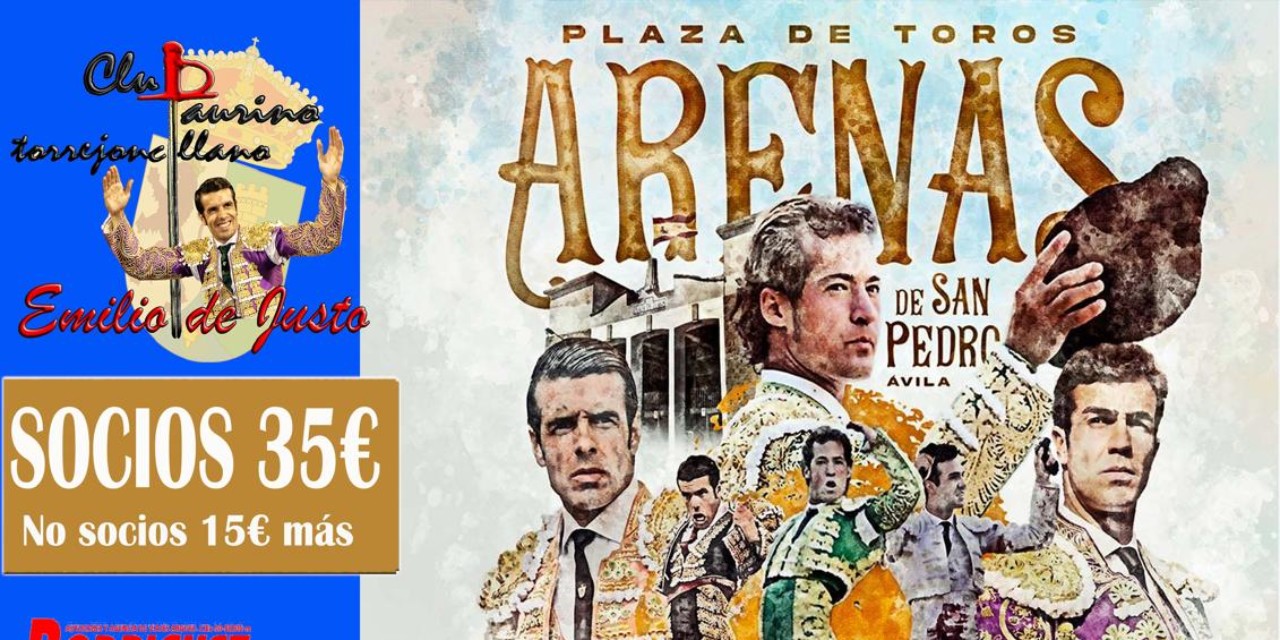 ¿Quieres viajar con el Club Taurino Emilio de Justo a ver a Emilio de Justo?
