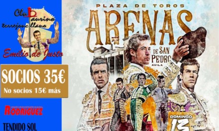 ¿Quieres viajar con el Club Taurino Emilio de Justo a ver a Emilio de Justo?