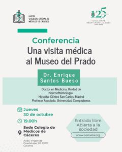 Enrique Santos Bueso nos descubre el Museo del Prado desde una mirada médica en Cáceres
