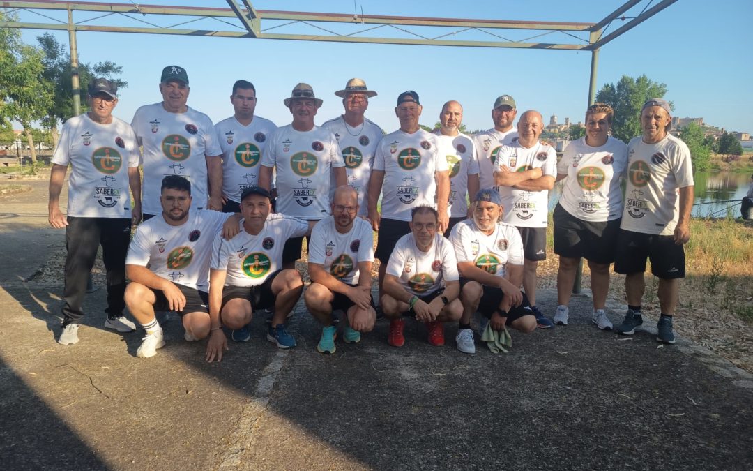 Petanquistas pringones en la Fase Previa Individual del Campeonato de España