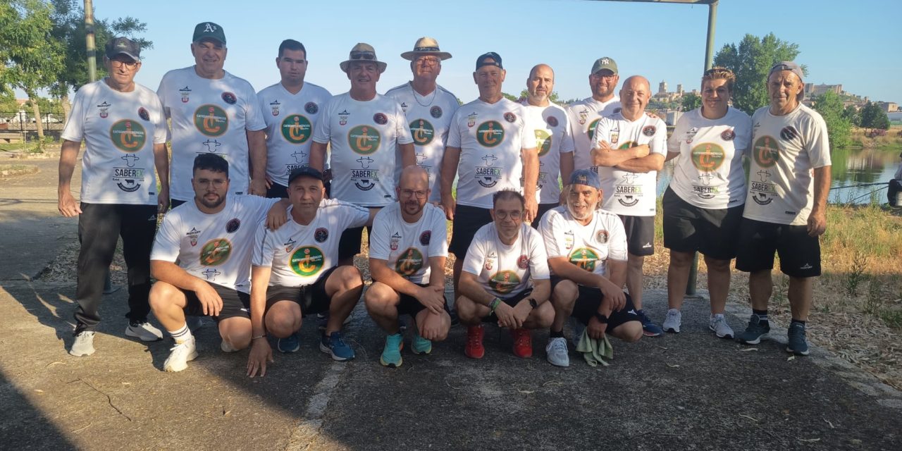 Petanquistas pringones en la Fase Previa Individual del Campeonato de España