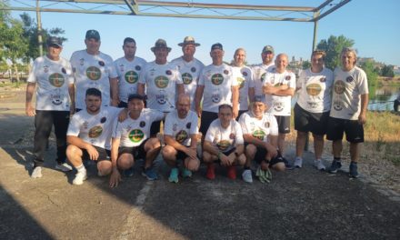 Petanquistas pringones en la Fase Previa Individual del Campeonato de España