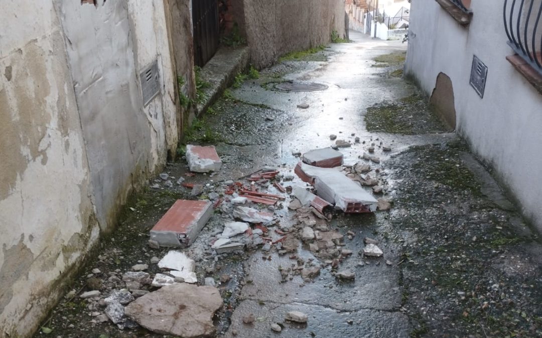 La Borrasca Kristin pasa por Torrejoncillo