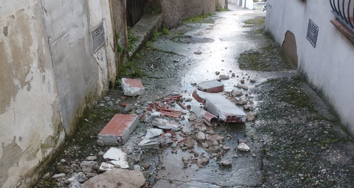 La Borrasca Kristin pasa por Torrejoncillo