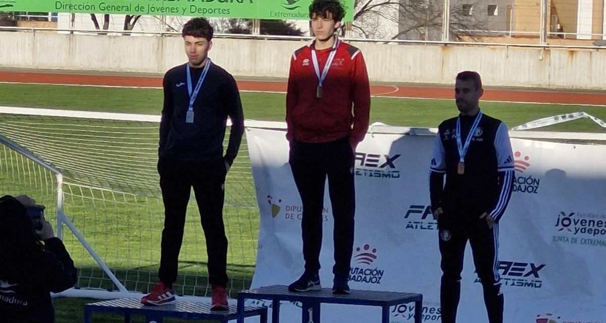 Sergio Martín plata en el Campeonato de Extremadura
