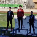 Sergio Martín plata en el Campeonato de Extremadura