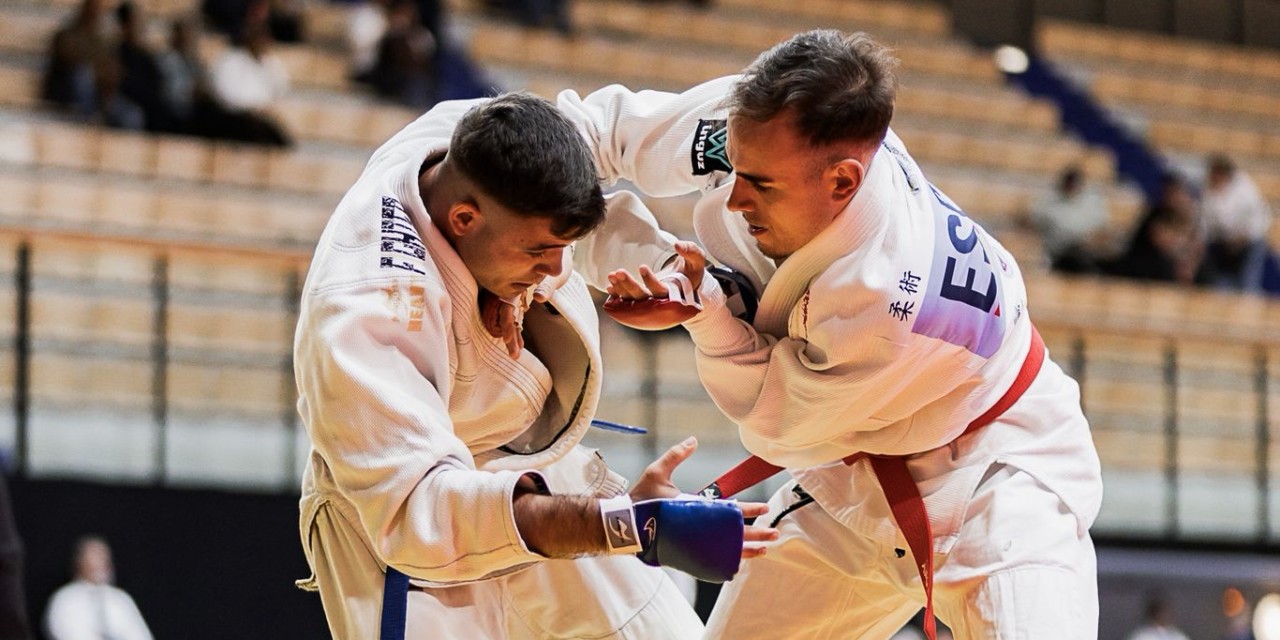 Ángel María Gómez medalla de Plata en el Grand  Prix de París de Jujitsu