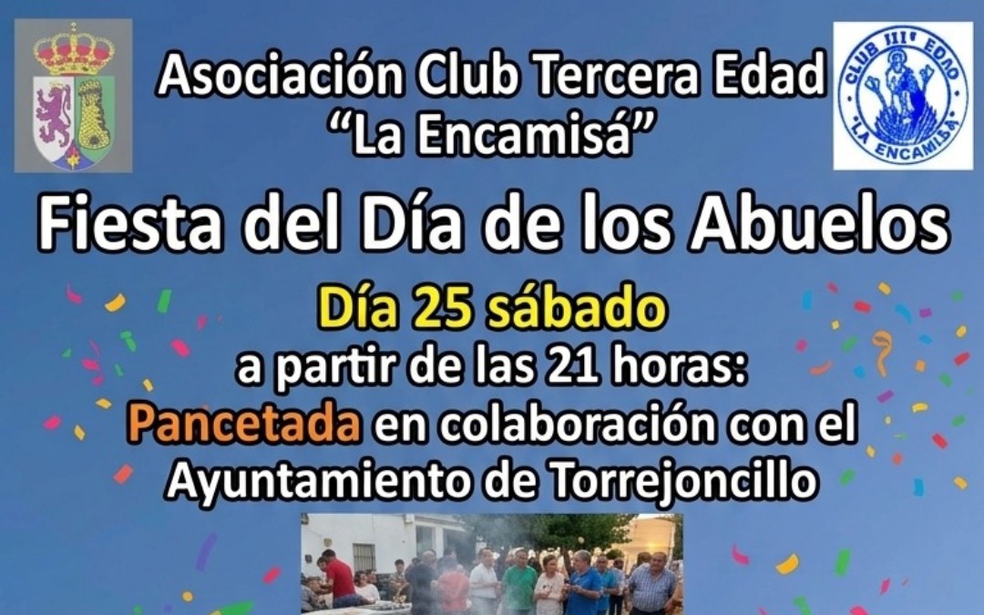Fiesta del día de los abuelos