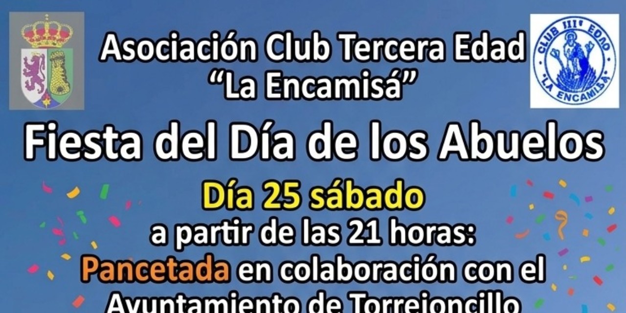 Fiesta del día de los abuelos