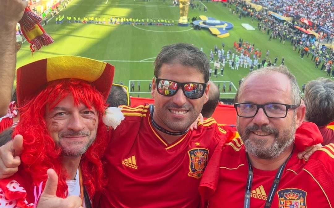 Y como no podía ser menos los torrejoncillanos no podían faltar a la final del mundial 2026