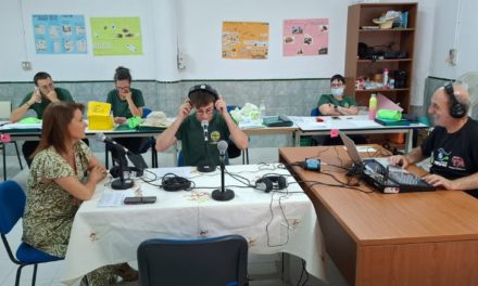 Proyecto Escala y Radio Alfares se unen en una actividad y graban un programa de radio
