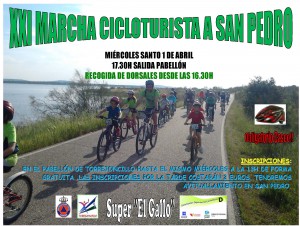 XXI MARCHA CICLOTURISTA A SAN PEDRO