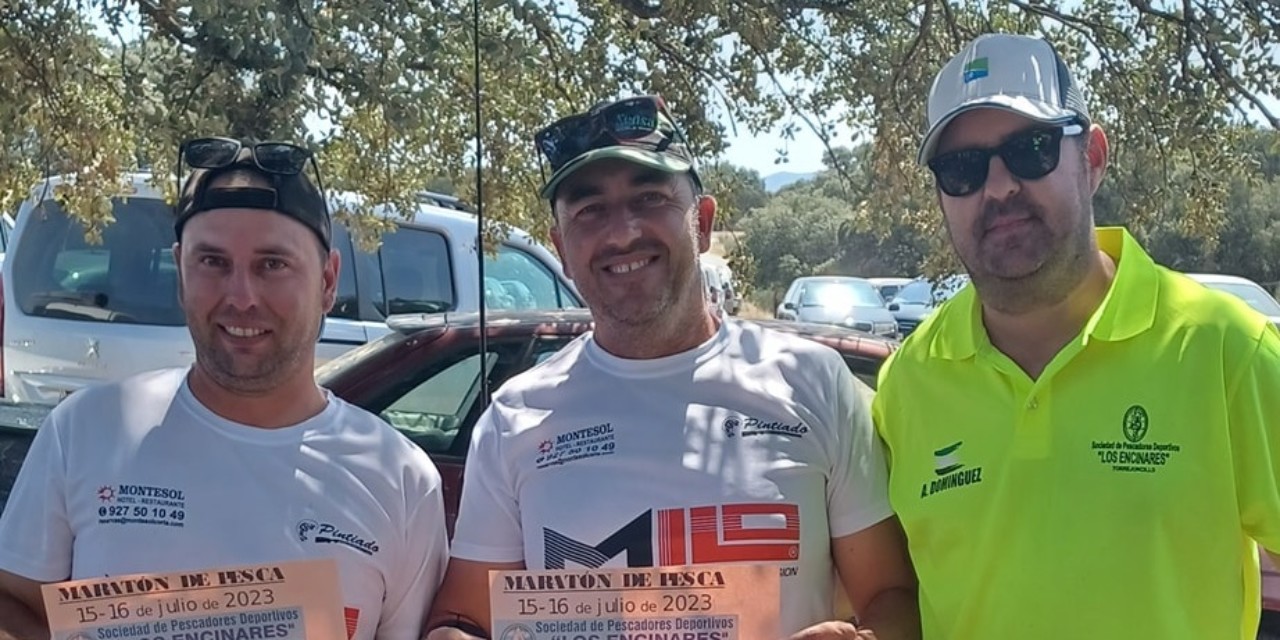 Éxito en el concurso por parejas de la Sociedad de Pescadores Los Encinares