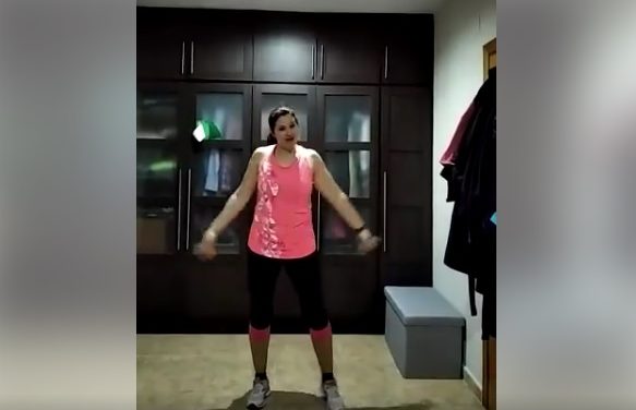 Zumba para estos días en casa