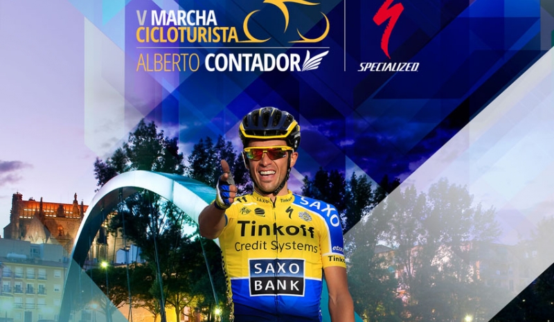 Torrejoncillanos en la V Marcha Alberto Contador