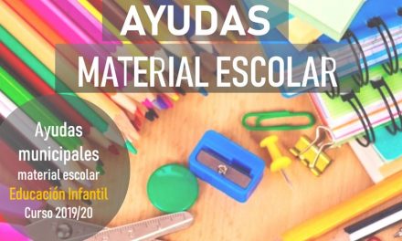AYUDAS MUNICIPALES PARA LIBROS DE TEXTOS Y MATERIAL ESCOLAR PARA EDUCACIÓN INFANTIL