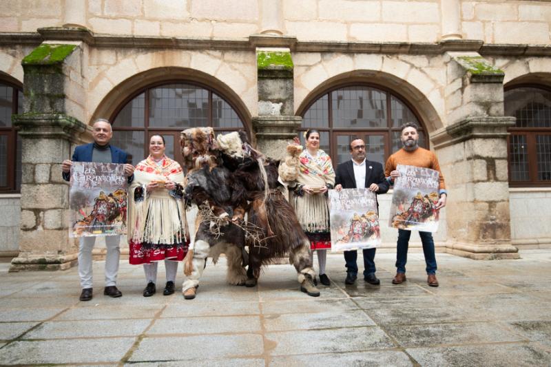 Las Carantoñas de Acehúche se preparan para recibir una gran afluencia de visitantes entre los días 20 y 21 de enero