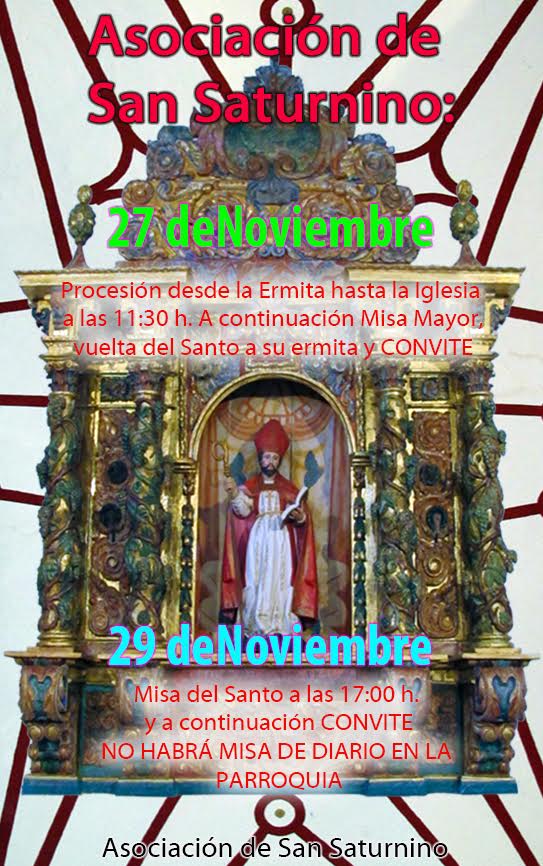 Fiestas en honor de San Saturnino