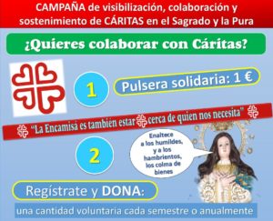 Carita parroquial de Torrejoncillo lanza la campaña de visibilizacion, sensibilización en el Sagrado y la Pura