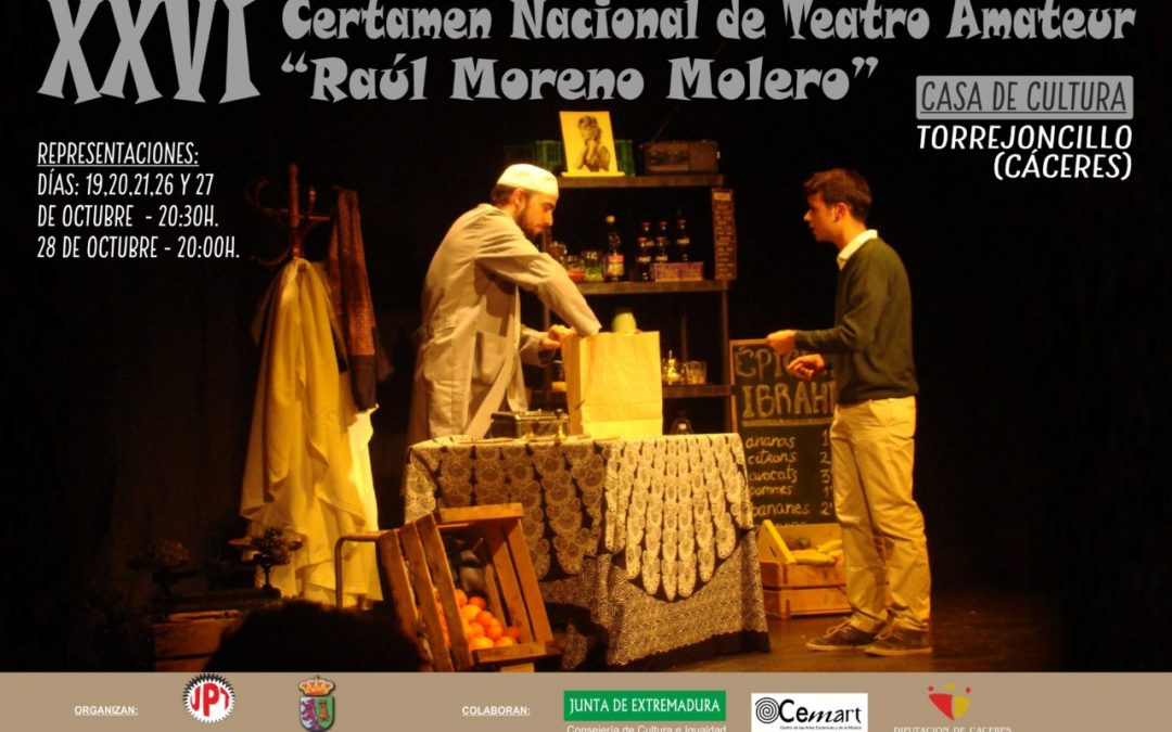 XXVI Certamen Nacional de Teatro Amateur «Raúl Moreno Molero»