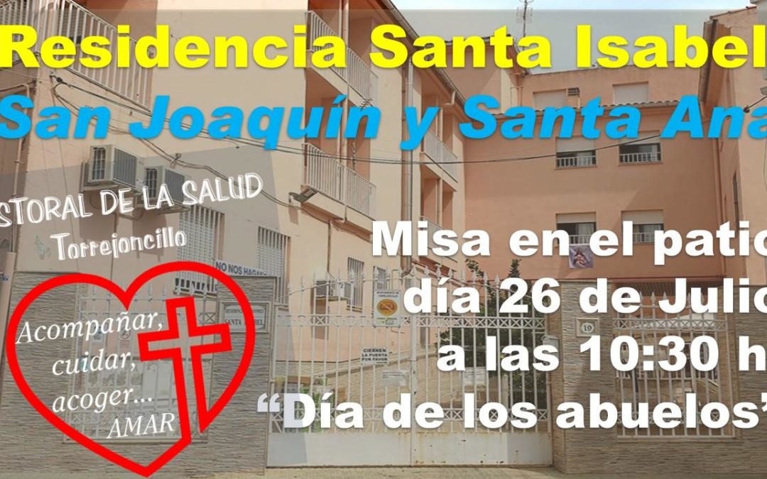 Celebración del día de los abuelos en la Residencia Santa Isabel