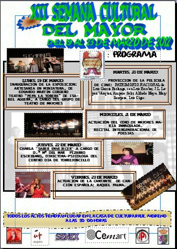 XII Semana Cultural del Mayor