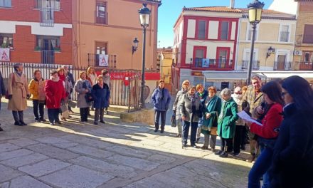 Cáritas Parroquial  de Torrejoncillo se suma al Círculo del Silencio sobre la salud mental