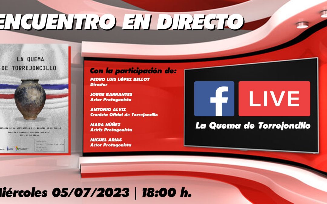 CHARLA-COLOQUIO ONLINE DE «LA QUEMA DE TORREJONCILLO»