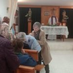 Los mayores de Torrejoncillo presente con su devoción hacia el estandarte de María