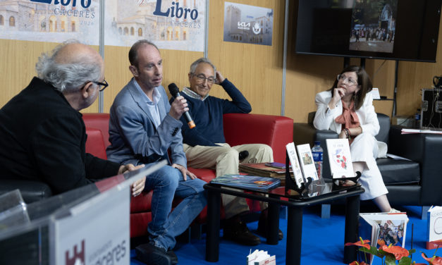 La Diputación de Cáceres muestra su compromiso con la cultura y la creación literaria en la Feria del Libro de Cáceres