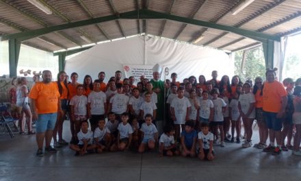 El campamento de Villamiel de caritas arciprestal de Coria retoma su actividad veraniega