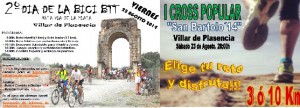 II Día de la Bici y I Cross popular «Ruta Vía de la Plata» Villar de Plasencia