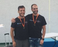 El torrejoncillano Fran Llanos junto a Javi Ferrer ganan en Barcelona