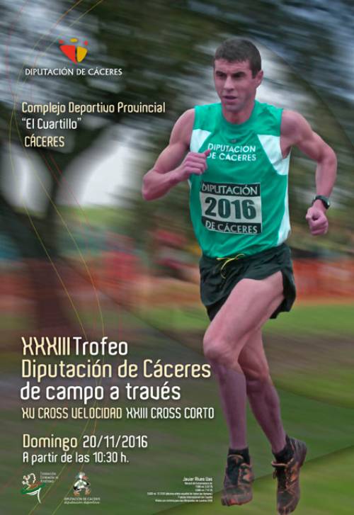 Actuación de los atletas torrejoncillanos en el XXXIII Cross de Diputación de Cáceres