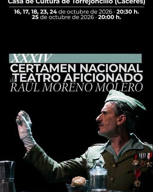 XXXIV Certamen Nacional de Teatro Aficionado Raúl Moreno Molero