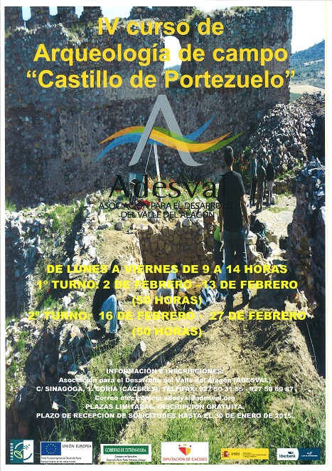 IV Curso de Arqueología de Campo «Castillo de Portezuelo»