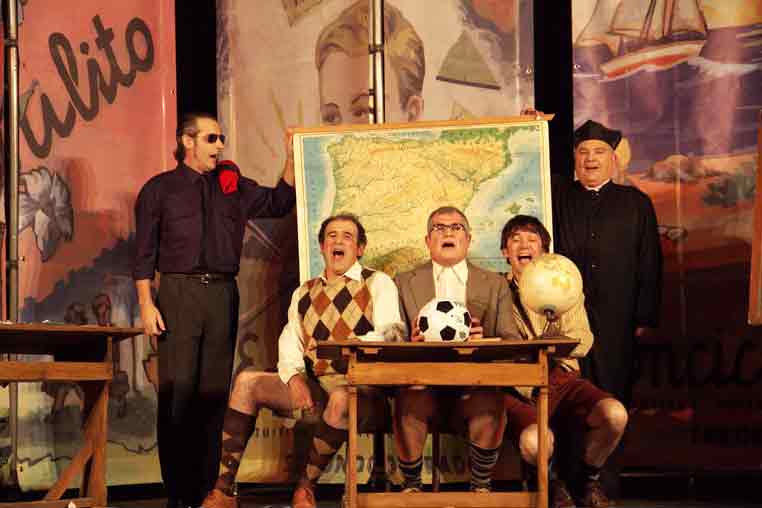 Representación teatral celebrando el Día del Libro. «La Escuela de Don Ponciano»