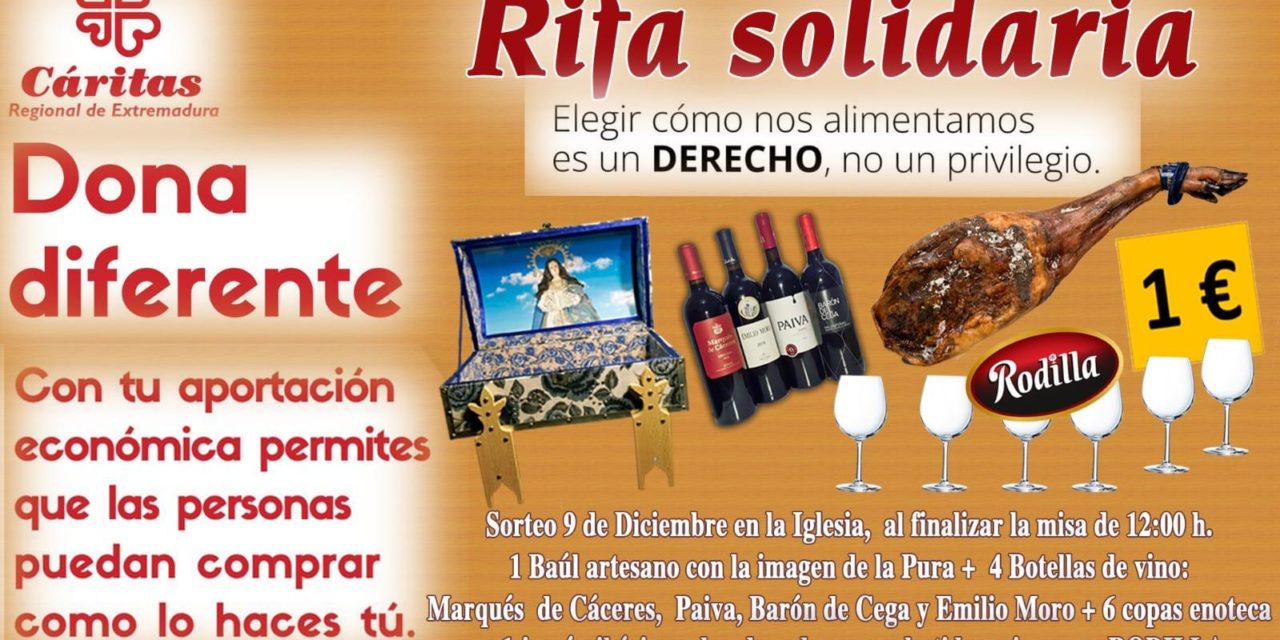 Dona diferente: Rifa solidaria