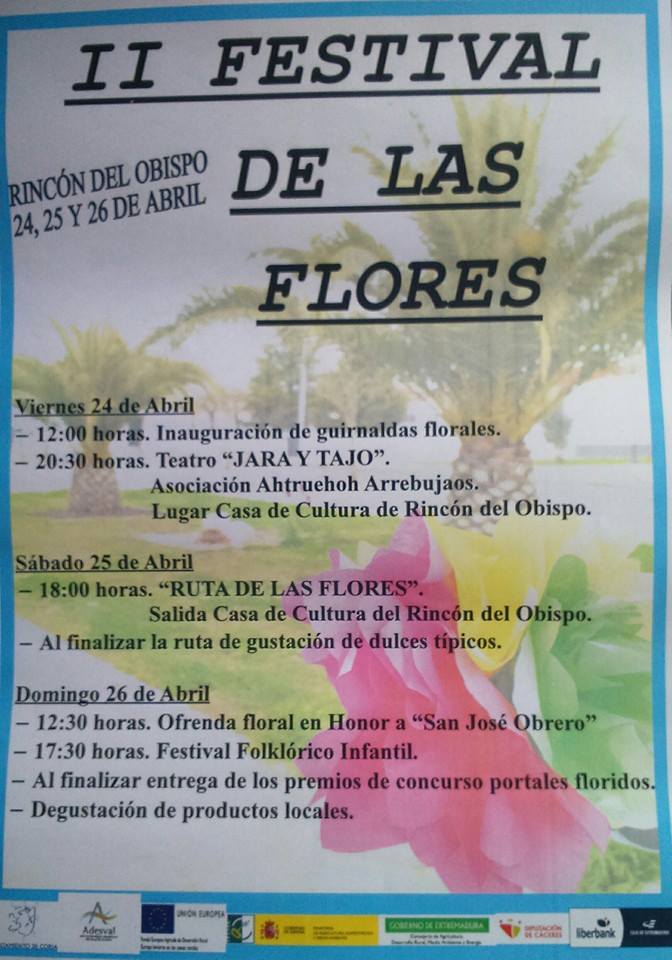 II Festival de las flores en el Rincón del obispo