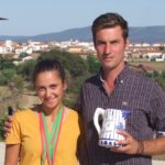 Medalla de oro del Campeonato de Extremadura 2024 en la categoría Jóvenes Jinetes