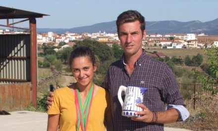 Medalla de oro del Campeonato de Extremadura 2024 en la categoría Jóvenes Jinetes