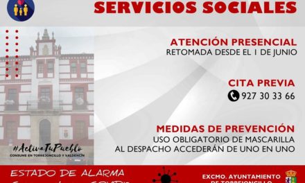 ATENCIÓN PRESENCIAL EN LOS SERVICIOS SOCIALES