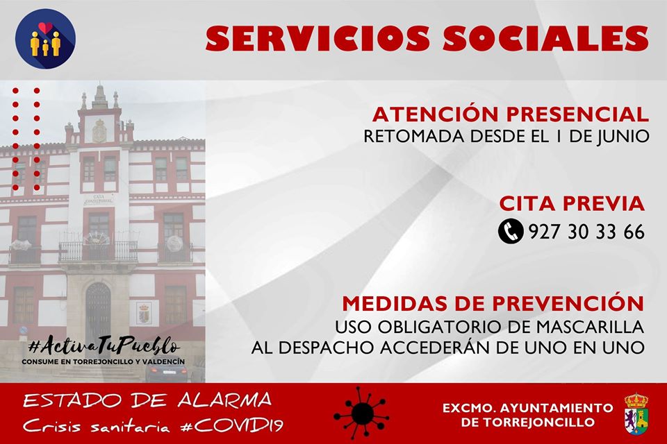 ATENCIÓN PRESENCIAL EN LOS SERVICIOS SOCIALES