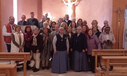 LA DELEGACION DE AGENTES DE LA PASTORAL DE LA SALUD DE LA DIOCESIS PARTICIPANDO EN EL ENCUENTRO INTERDIOCESANO ORGANIZADO EN LA DIOCESIS DE PLASENCIA
