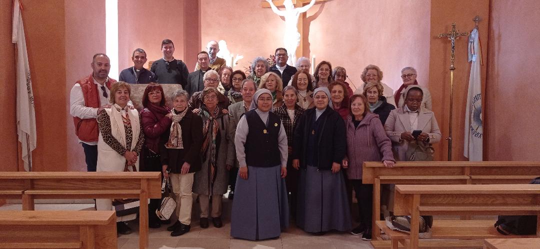 LA DELEGACION DE AGENTES DE LA PASTORAL DE LA SALUD DE LA DIOCESIS PARTICIPANDO EN EL ENCUENTRO INTERDIOCESANO ORGANIZADO EN LA DIOCESIS DE PLASENCIA