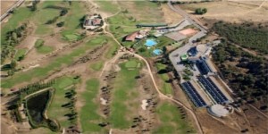 Vista aérea del Campo de Golf de Galisteo - CEDIDA