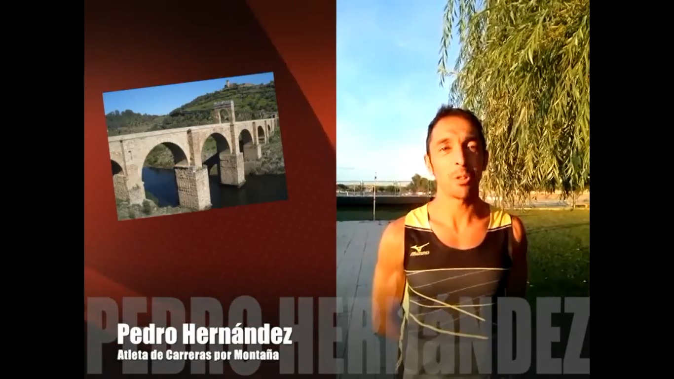 Pedro José Hernández apoyando al Puente de Alcántara